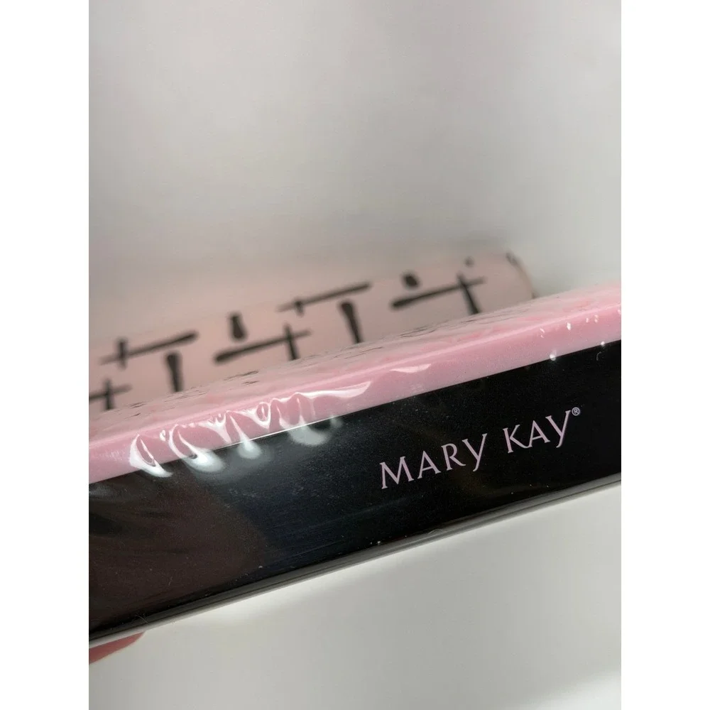 Mary Kay Brush Organizer Pink Silicone Lattice Makeup Tool Holder Black Base NEW